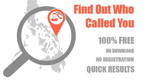 Reverse phone lookup in Philippines .